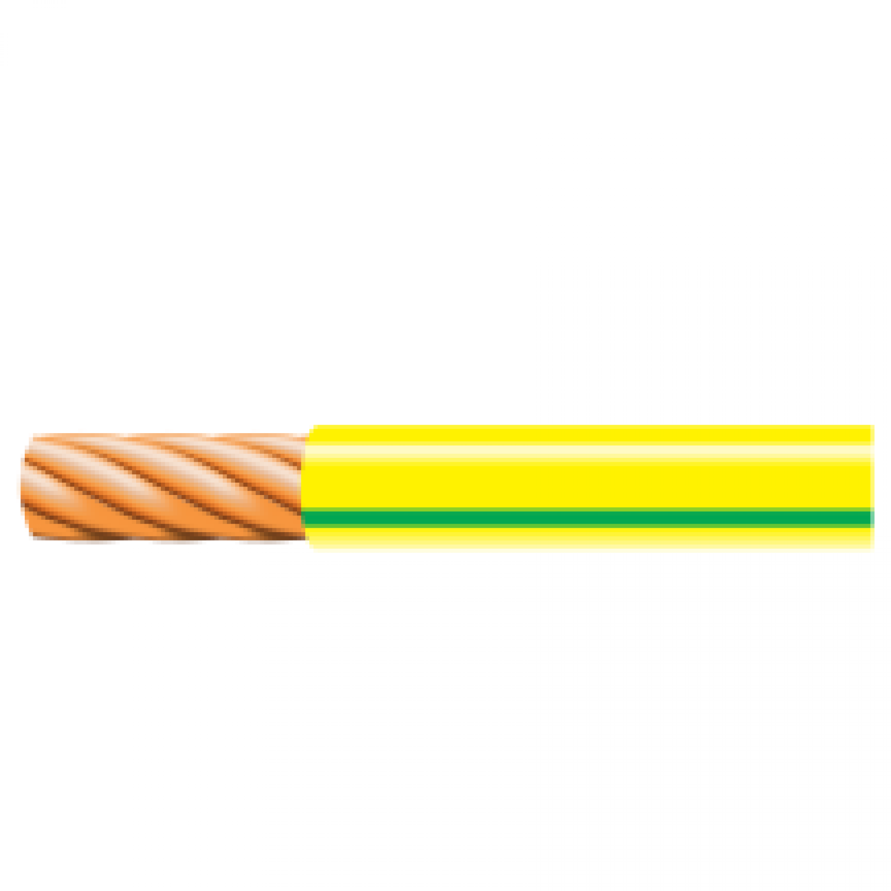 10.0MM TRI-RATED GREEN/YELLOW PER M