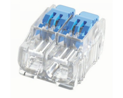 GEN II LEVER WIRE CONNECTOR - 2 PORTS (PACK 40)