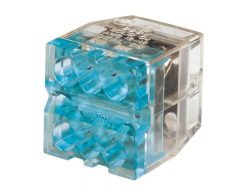 IN-SURE PUSH-IN WIRE CONNECTORS 6 PORTS (STACKED) - BLUE (PACK 50)