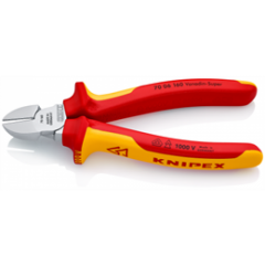KNIPEX VDE DIAGONAL CUTTERS 160MM